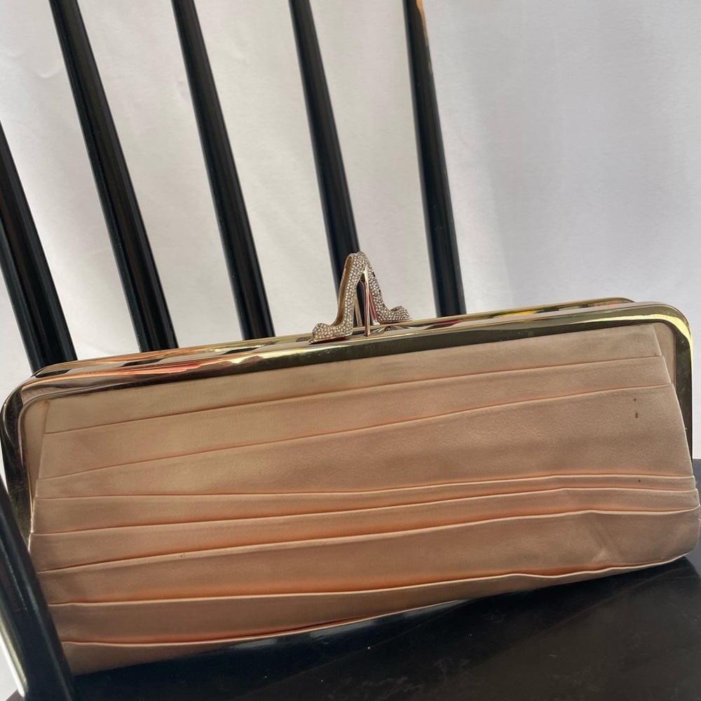 Louboutin envelope clutch